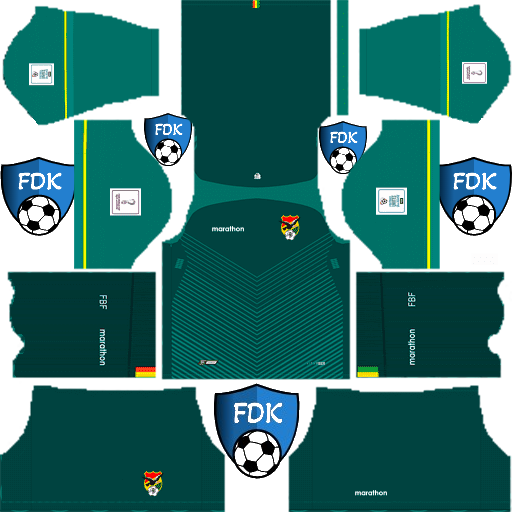 Bolivia DLS Kits 2023 Dream League Soccer Kits 2023