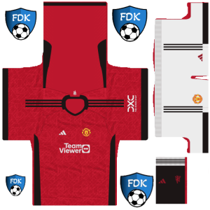 Manchester United 23/24 Kits for DLS 24