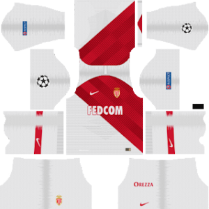 AS Monaco FC UCL Home Kit