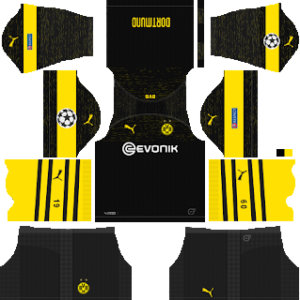 Borussia Dortmund UCL Away Kit