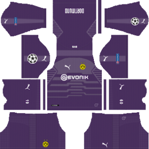 Borussia Dortmund UCL Goalkeeper Away Kit