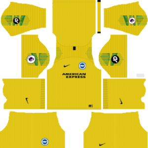 Brighton & Hove Albion Goalkeeper Away Kit 2019