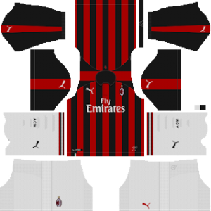 AC Milan Kits 2018/2019 Dream League Soccer 