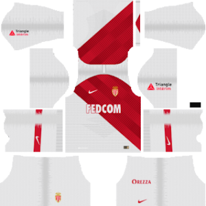 AS Monaco FC Kits 2018/2019 Dream League Soccer