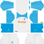 Olympique de Marseille Kits 2018/2019 Dream League Soccer