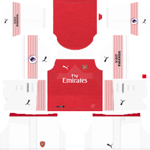 Arsenal Kits 2018/2019 Dream League Soccer