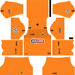 AEK F.C UCL Goalkeeper Home Kit