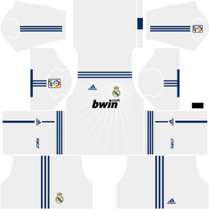 Real Madrid Kits 2010/2011 Dream League Soccer