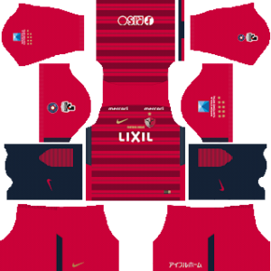 Kashima Antlers Kits 2018/2019 Dream League Soccer