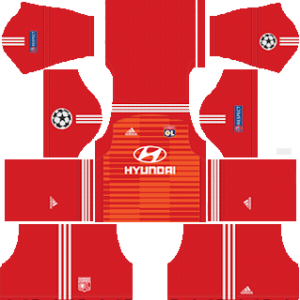Olympique Lyonnais Goalkeeper Home Kit: