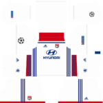 Olympique Lyonnais UCL Kits 2018/2019 Dream League Soccer