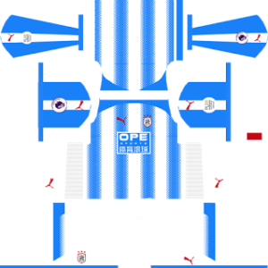 Huddersfield Kits 2017/2018 Dream League Soccer