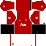 Manchester United Kits 2012/2013 Dream League Soccer