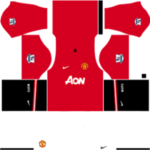 Manchester United Kits 2013/2014 Dream League Soccer