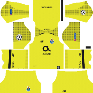 FC Porto UCL Goalkeeper Away Kit