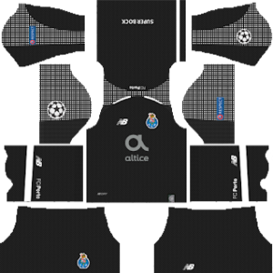 FC Porto UCL Goalkeeper Home Kit