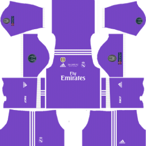 Real Madrid Kits UCL Cardiff 2017 Dream League Soccer