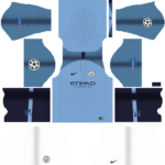 Manchester City UCL Kits 2018/2019 Dream League Soccer