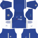 Chelsea UCL Kits 2017/2018 Dream League Soccer