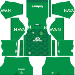 Chapecoense Kits 2017/2018 Dream League Soccer