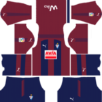 SD Eibar Kits 2017/2018 Dream League Soccer