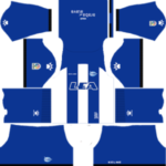 Deportivo Alaves Kits 2017/2018 Dream League Soccer