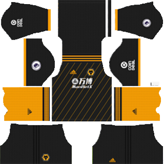 Wolverhampton Wanderers FC Kits 2020 Dream League Soccer