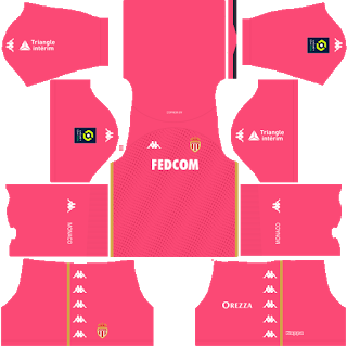 AS Monaco FC GoalKeeper Away Kit