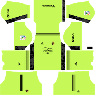CA Osasuna Goalkeeper Home Kit