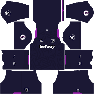 West Ham United DLS Kits 2021 - Dream League Soccer Kits 2021