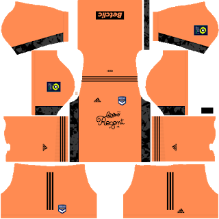 Bordeaux Goalkeeper Home Kit