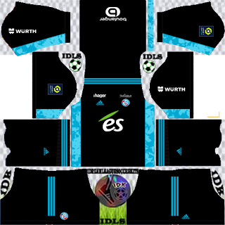 RC Strasbourg Alsace Goalkeeper Third Kit