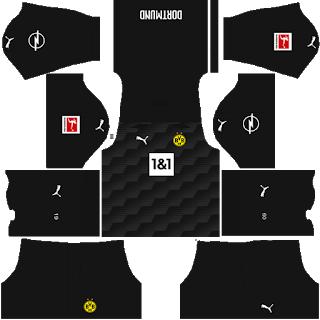 Borussia Dortmund Goalkeeper Home Kit
