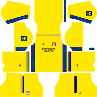 Olympique Lyonnais Goalkeeper Third Kit