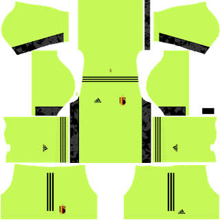 Belgium Euro Cup 2021 Goalkeeper Home Kit