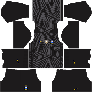 Brasil Copa América 2021 terceiro kit de goleiro