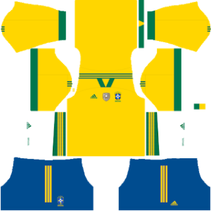 Brazil DLS Fantasy Kit - Dream League Soccer Kits 2021