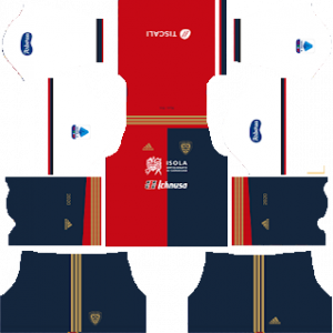 Cagliari Calcio DLS Kits 2021 - Dream League Soccer Kits 2021