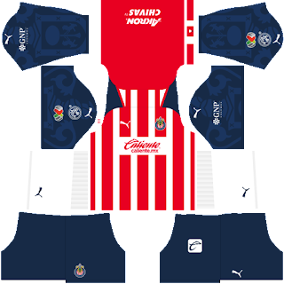 Chivas De Guadalajara DLS Kits 2022