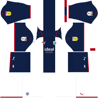 West Bromwich Albion FC DLS Kits 2022