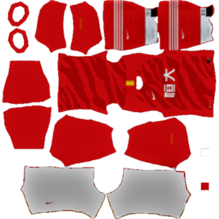 Guangzhou Evergrande Taobao FC DLS Kits 2022
