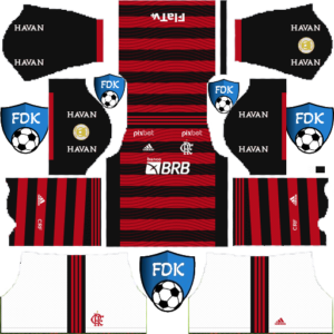 Flamengo dls kit 2022 em casa