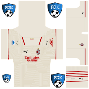 AC Milan PLS Kit 2022 away