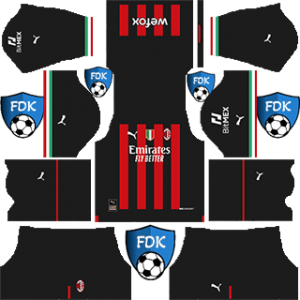 Ac Milan dls kit home 2023