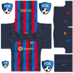 Barcelona Pro League Soccer Kits