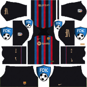 Barcelona dls kit 2023 home