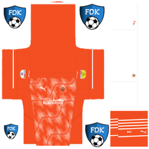 Blackpool FC Pro League Soccer Kits