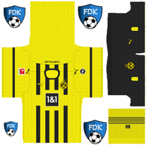 Borussia Dortmund Pro League Soccer Kits
