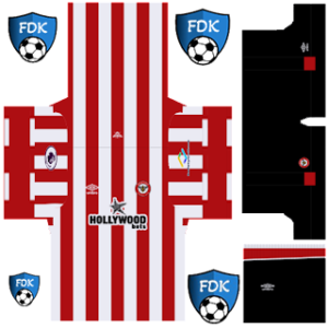 Brentford FC Pro League Soccer Kits