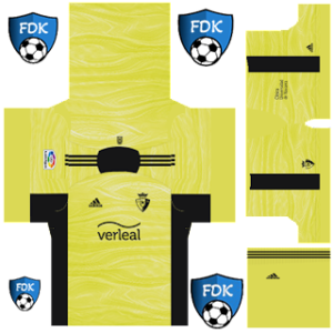 CA Osasuna PLS Kit 2022 gk third